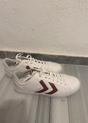 Hummel Beyaz Bordo Sehir Sneaker