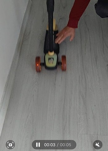 Turuncu Çocuk Scooter - Görsel 5