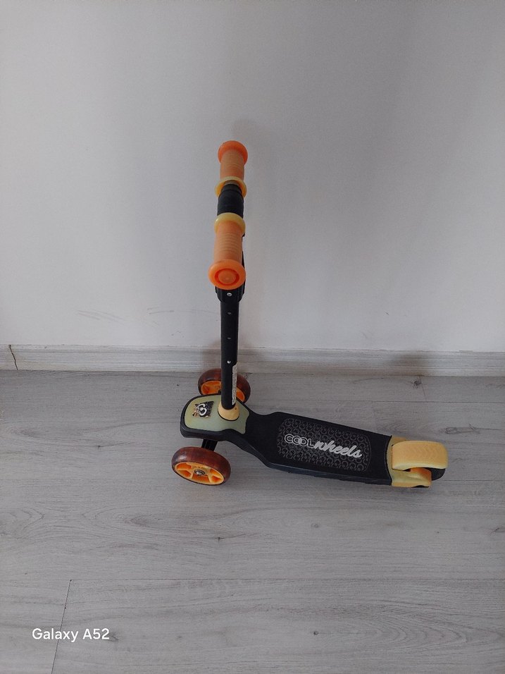 Turuncu Çocuk Scooter - Görsel 2
