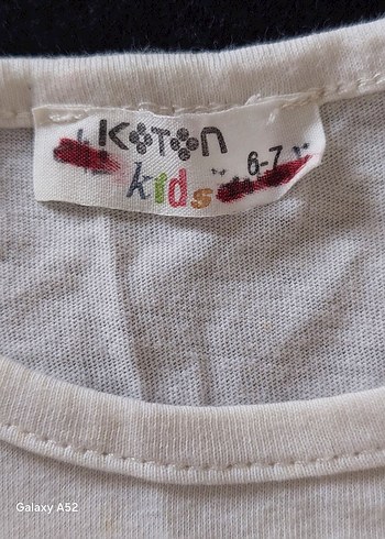 Koton Kız Çocuk Baskılı Kısa Kollu Tişört - Görsel 2