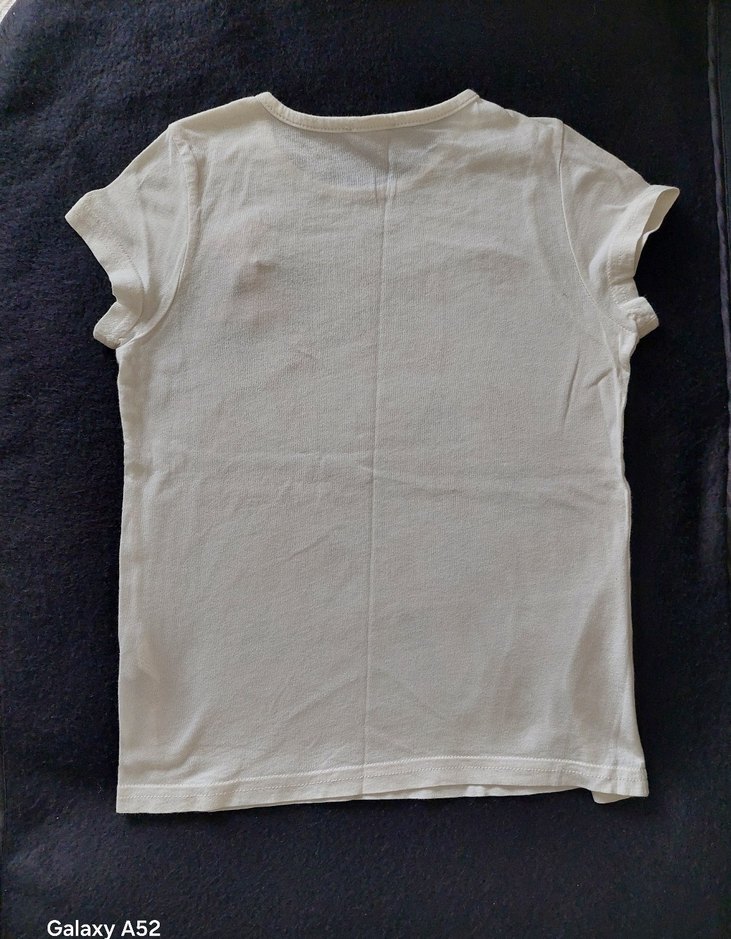 Koton Kız Çocuk Baskılı Kısa Kollu Tişört - Görsel 3