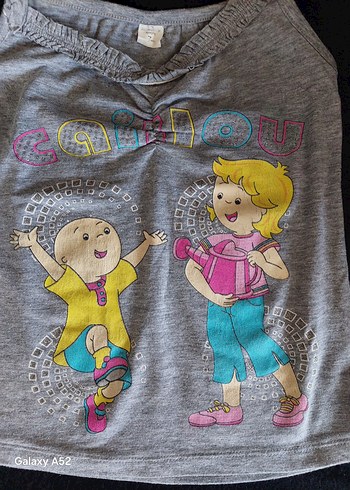 CAİLLOU Çizgi film kahramanlı T-shirt - Görsel 4