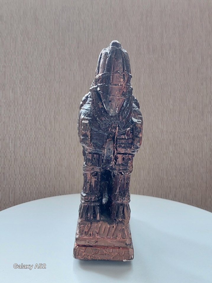 Çanakkale hatırası Koyu Kahverengi At Figürin - Görsel 4