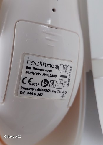 Dijital Temassız Ateş Ölçer Galaxy As2 - Görsel 6