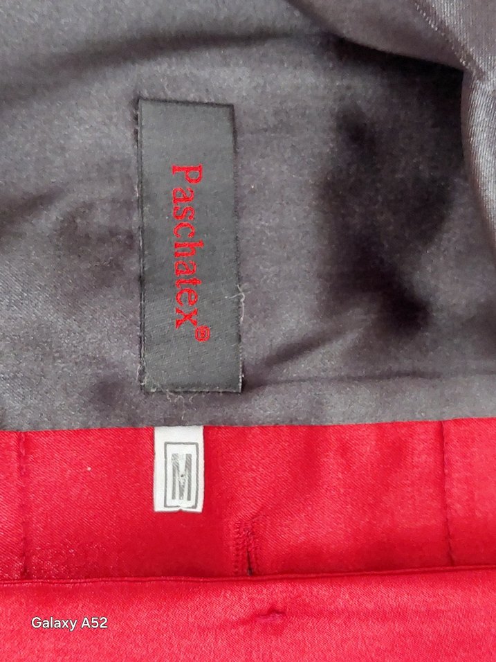 Bordo Pilili Saten Halter Yaka Damatlık Yelek - Görsel 5