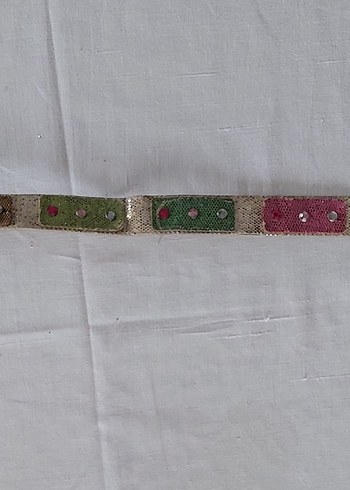 Lc waikiki Renkli Deri Kız Çocuk Kemer - Görsel 3