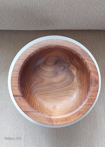 Modern Tasarımlı Ahşap Kase - Görsel 3