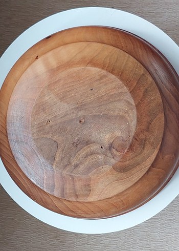 Modern Tasarımlı Ahşap Kase - Görsel 4