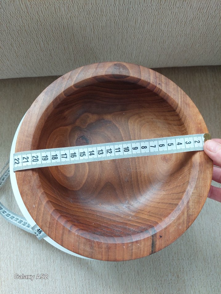 Modern Tasarımlı Ahşap Kase - Görsel 5