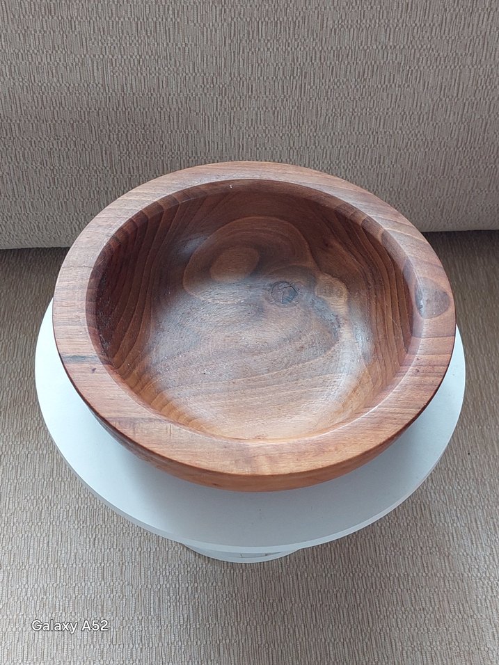 Modern Tasarımlı Ahşap Kase - Görsel 2