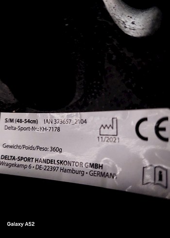 CRİVİT 48-54 Siyah Biker Tarzı Motosiklet Kaskı - Görsel 4