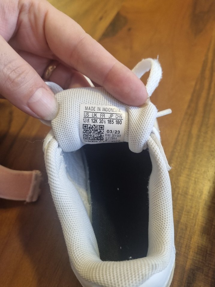 Beyaz Bağcıklı Spor çocuk Ayakkabısı - Görsel 4