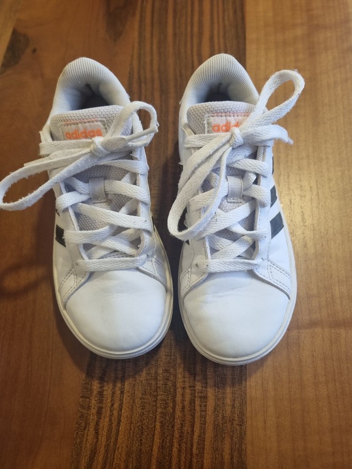 Beyaz Bağcıklı Spor çocuk Ayakkabısı - Görsel 2