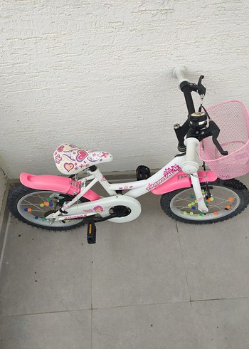 Pembe Sepetli Renkli Çocuk Bisikleti - Görsel 6