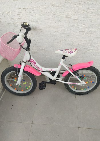 Pembe Sepetli Renkli Çocuk Bisikleti - Görsel 5