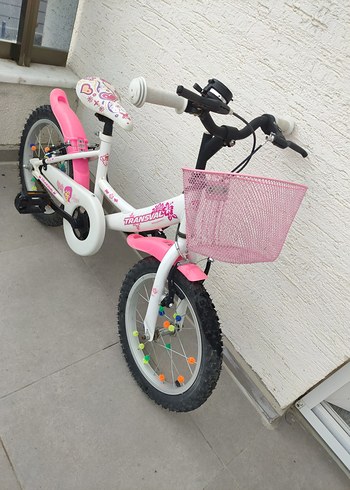 Pembe Sepetli Renkli Çocuk Bisikleti - Görsel 3