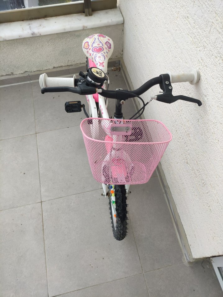 Pembe Sepetli Renkli Çocuk Bisikleti - Görsel 2