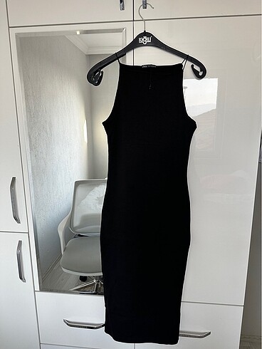 Zara midi boy elbise