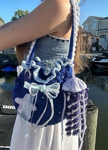 Mermaid Bag/ Deniz kızı Çanta - Görsel 3