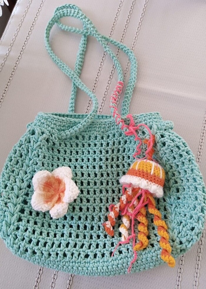 Ocean bag/ Okyanus çanta - Görsel 2