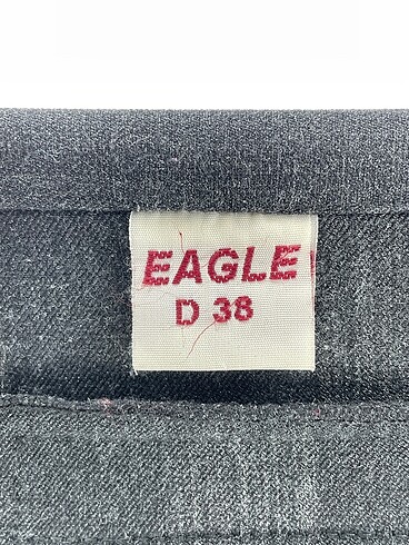 38 Beden gri Renk Vintage Love Düz Kesim %70 İndirimli.