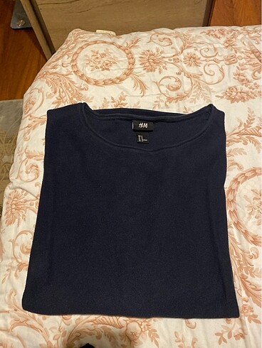 H&M erkek uzun kollu ince triko