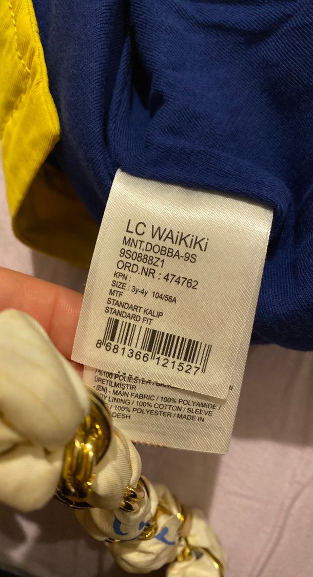 Sarı Kapüşonlu Fermuarlı Çocuk yağmurluk - Görsel 5