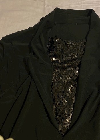 Payetli kadın bluz - Görsel 3