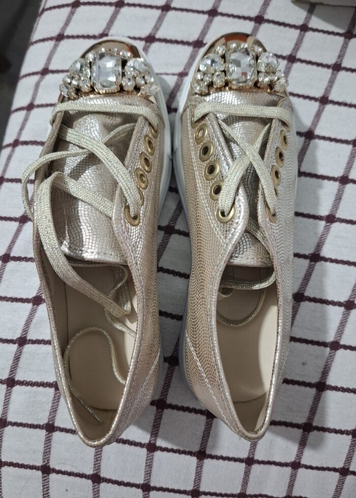 Taşlı Sneaker - Görsel 2