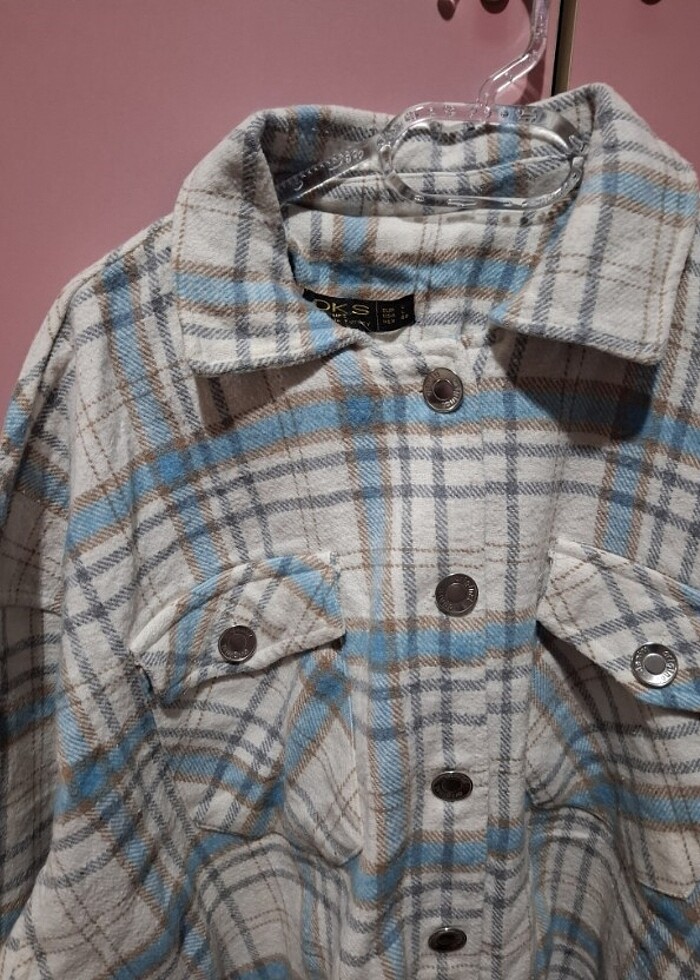 Mavi oduncu gömleği - Görsel 2