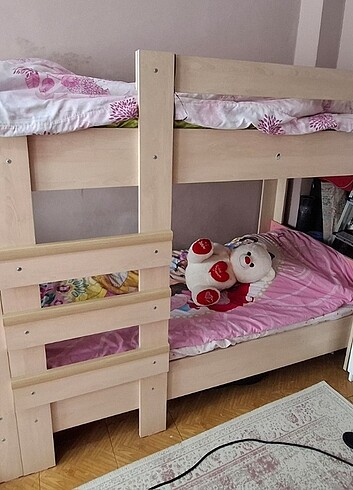 Bej iki katlı ranza