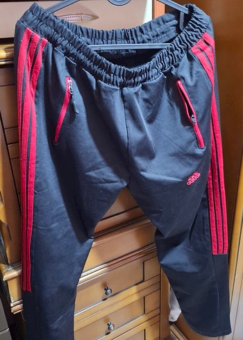 Adidas Kırmızı Fermuarlı Eşofman Takımı - Görsel 7