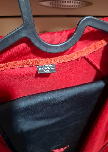 Adidas Kırmızı Fermuarlı Eşofman Takımı - Görsel 4