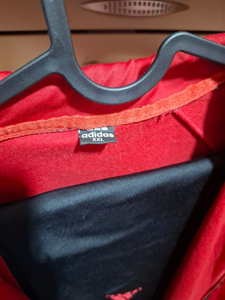 Adidas Kırmızı Fermuarlı Eşofman Takımı - Görsel 4