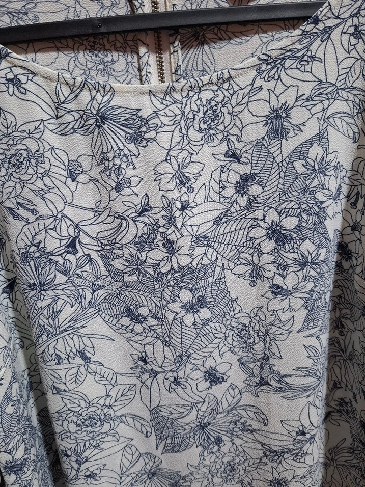 LCW Uzun Kollu Desenli Bluz - Görsel 2