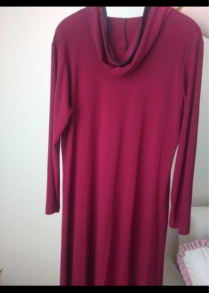 Tesettür uzun ceket - Görsel 3