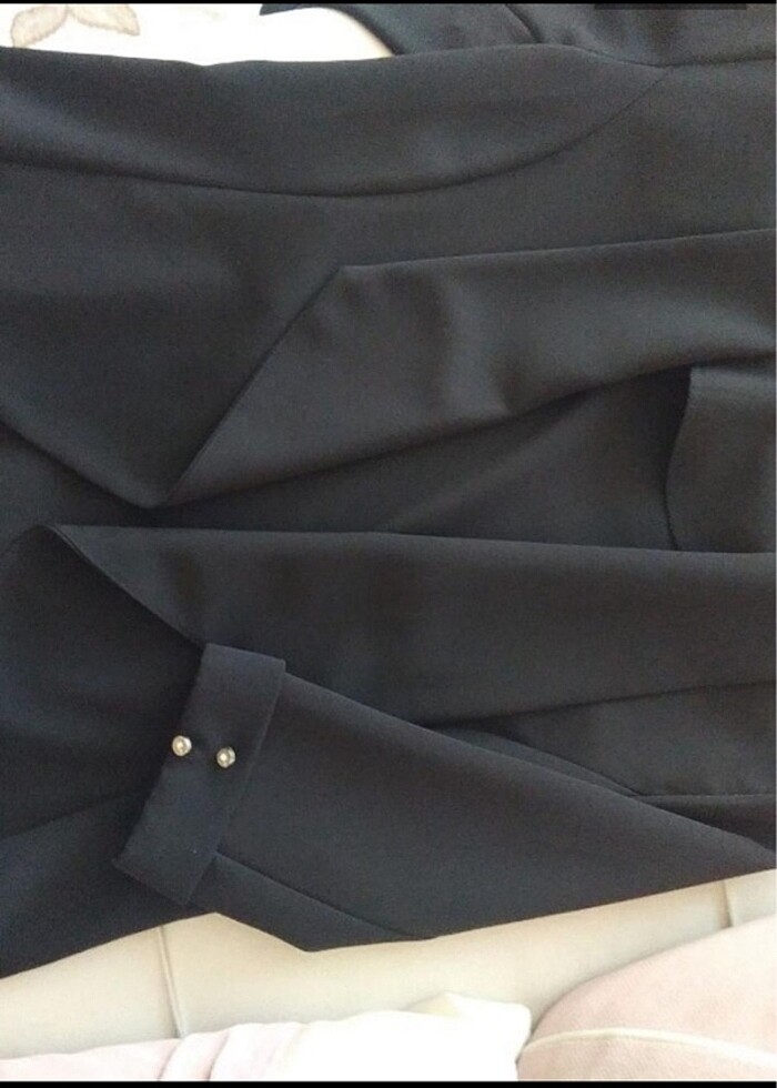 Siyah blazer ceket - Görsel 4