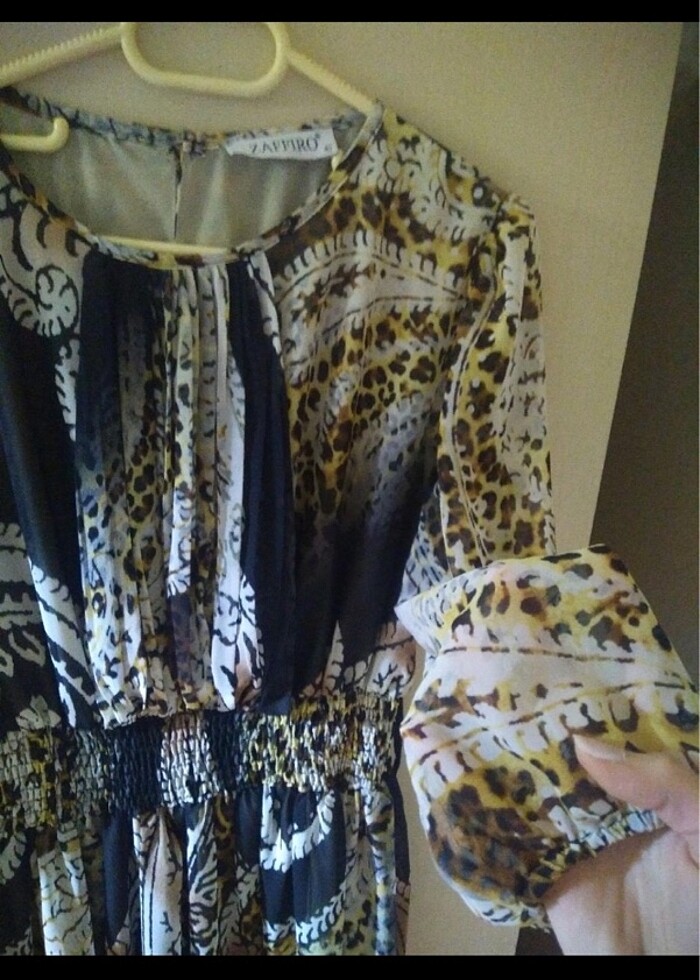 Kadın şifon elbise - Görsel 2