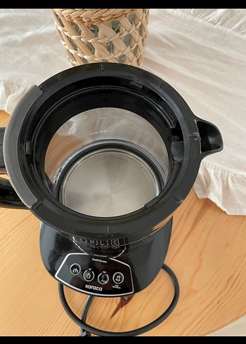 Karaca Siyah Gri Elektrikli Çay Makinesi
