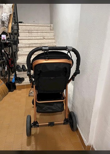 Baby Home 940 Corso Siyah Bebek Arabası - Görsel 5