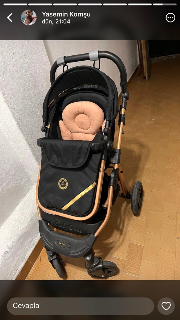 Baby Home 940 Corso Siyah Bebek Arabası - Görsel 3