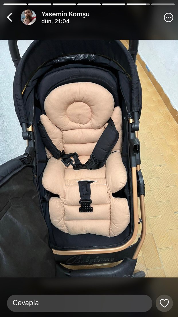 Baby Home 940 Corso Siyah Bebek Arabası - Görsel 4