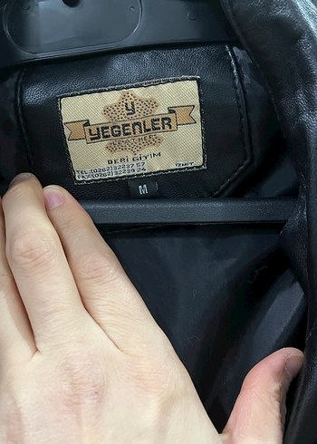 Erkek Siyah Deri ceket - Görsel 3