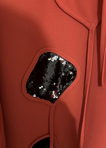 Kiremit rengi şık tunik - Görsel 4