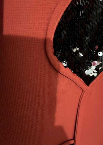 Kiremit rengi şık tunik - Görsel 6