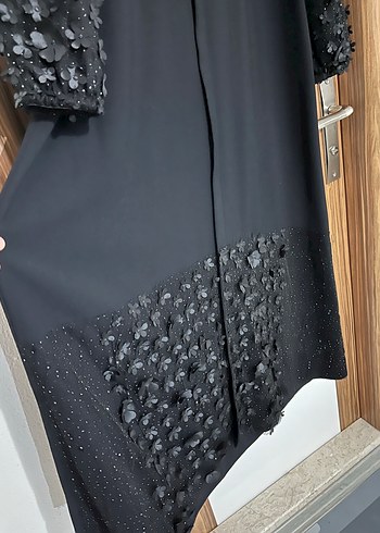 Özel dikim siyah ferace - Görsel 4