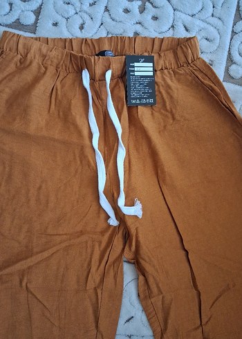 Kadın hardal Havuç model pantalon - Görsel 2