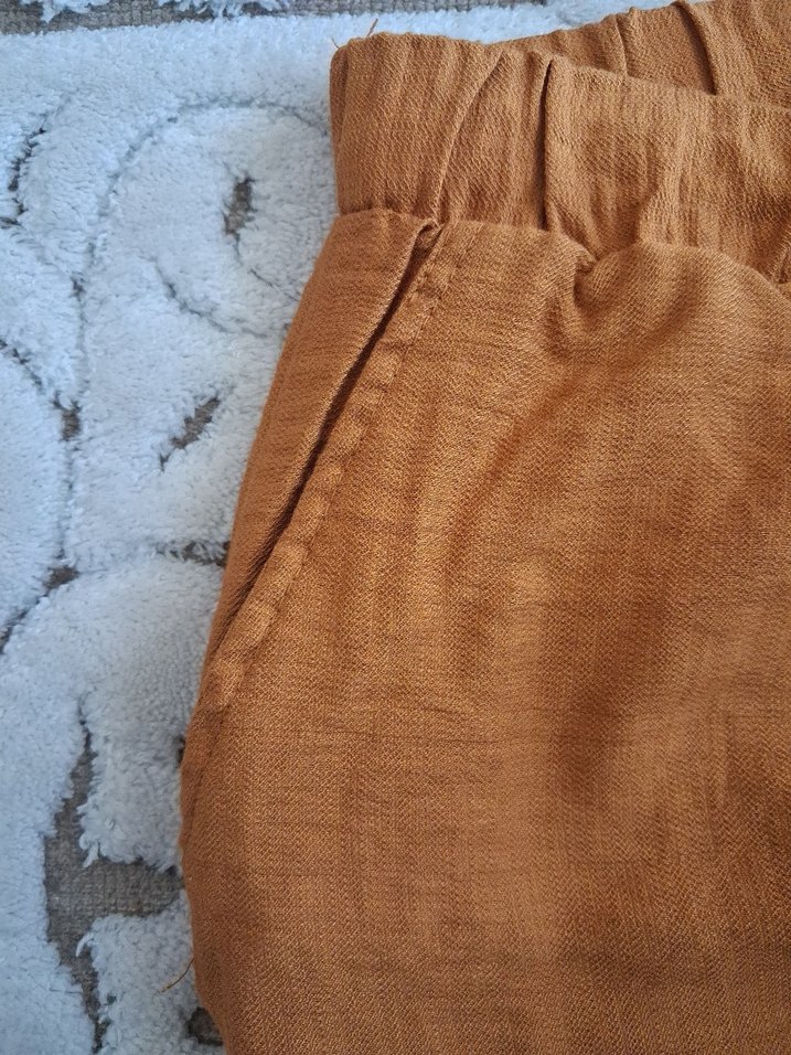 Kadın hardal Havuç model pantalon - Görsel 4