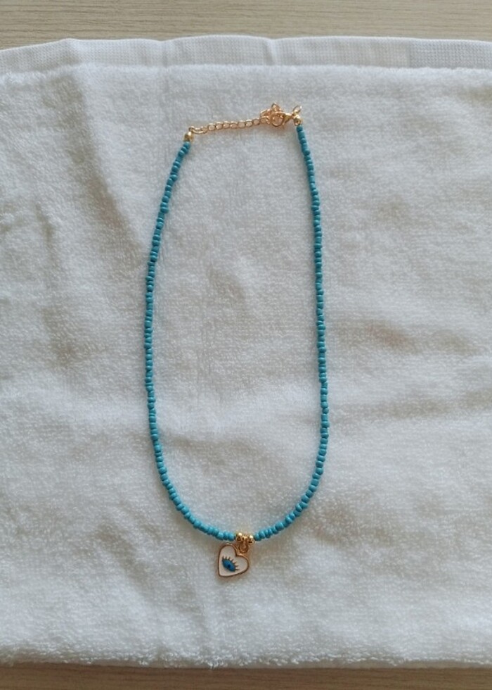 Kalp detaylı kolye - Görsel 3