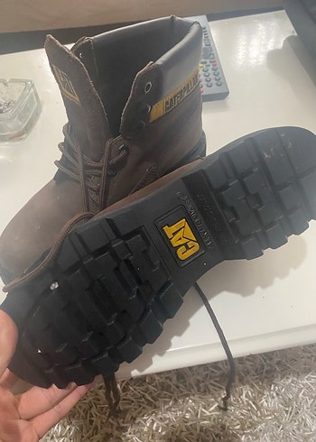 Kahverengi Deri Kadın Cırtlı Dolgu Topuk Bot - Görsel 2